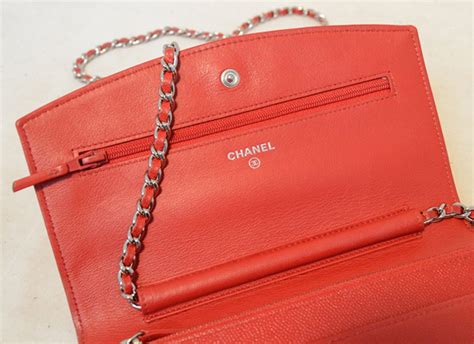 red chanel caviar wallet|Long Wallets .